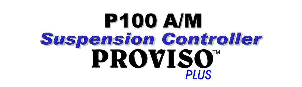 P100 A/M Proviso Plus Suspension Controller
